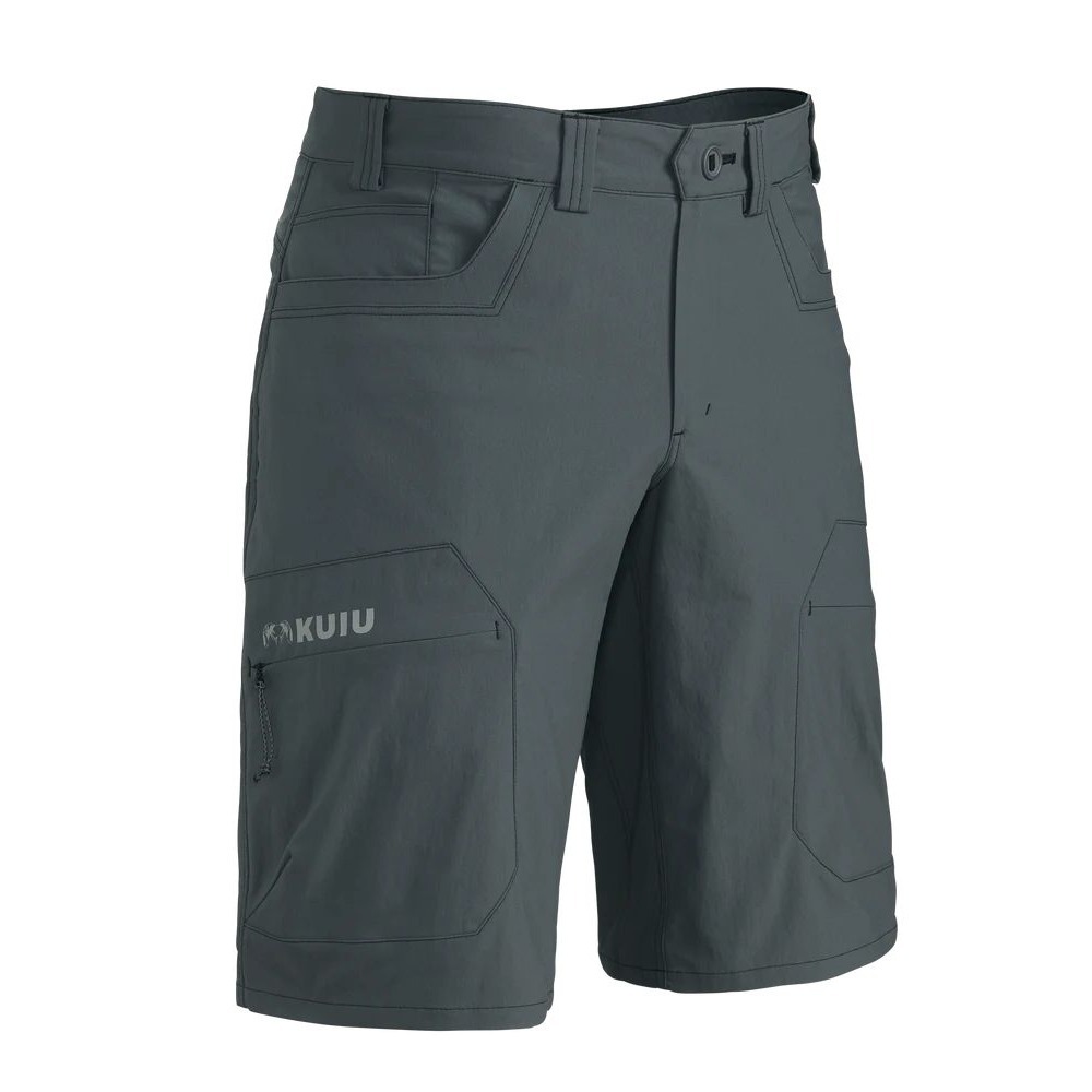 KUIU Kutana Stretch Woven Short Gunmetal 13" Inch Size 34 New With Tags